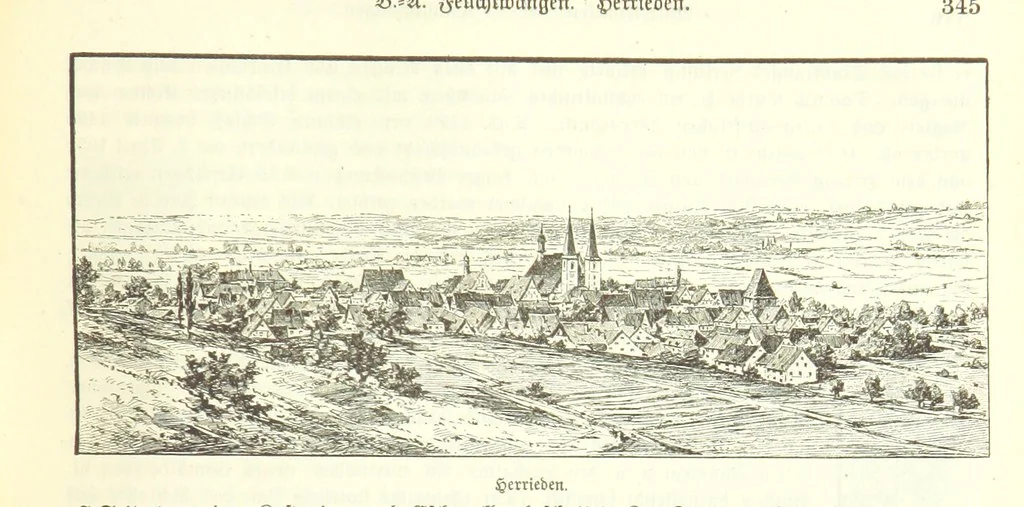 An illustration from Geographisch-historisches Handbuch von Bayern, 1895, leaf 361