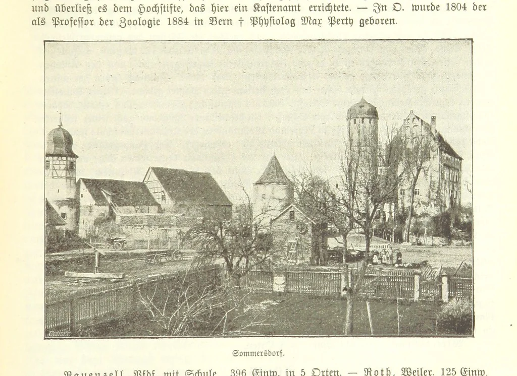 An illustration from Geographisch-historisches Handbuch von Bayern, 1895, leaf 363