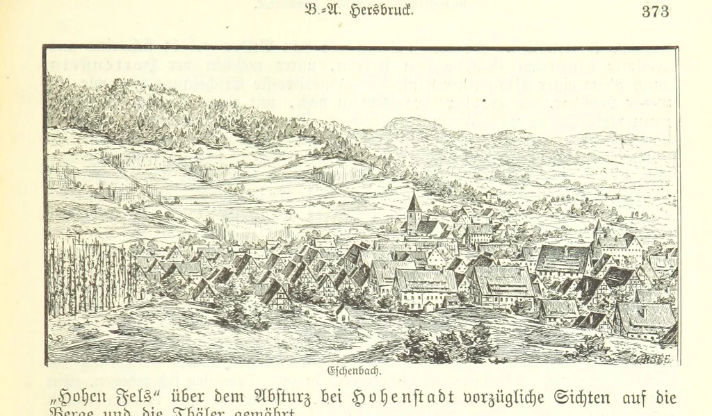 An illustration from Geographisch-historisches Handbuch von Bayern, 1895, leaf 389