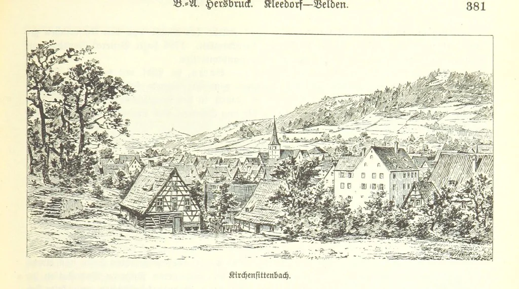 An illustration from Geographisch-historisches Handbuch von Bayern, 1895, leaf 397