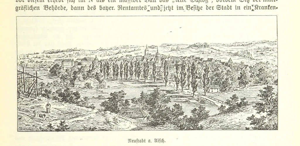 An illustration from Geographisch-historisches Handbuch von Bayern, 1895, leaf 415