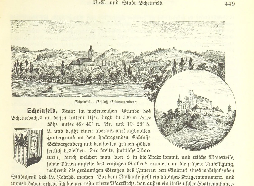 An illustration from Geographisch-historisches Handbuch von Bayern, 1895, leaf 465