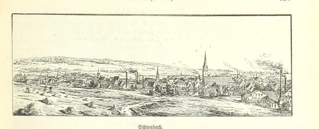An illustration from Geographisch-historisches Handbuch von Bayern, 1895, leaf 471