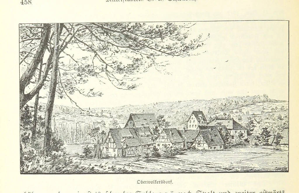An illustration from Geographisch-historisches Handbuch von Bayern, 1895, leaf 474