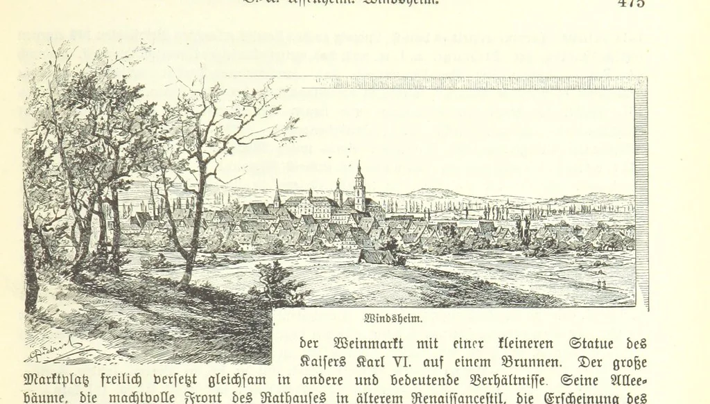 An illustration from Geographisch-historisches Handbuch von Bayern, 1895, leaf 491