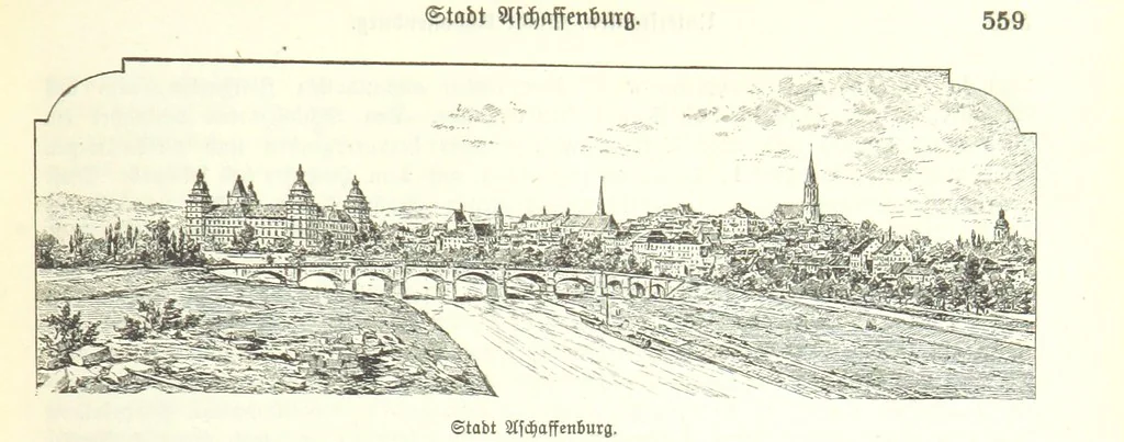 An illustration from Geographisch-historisches Handbuch von Bayern, 1895, leaf 575
