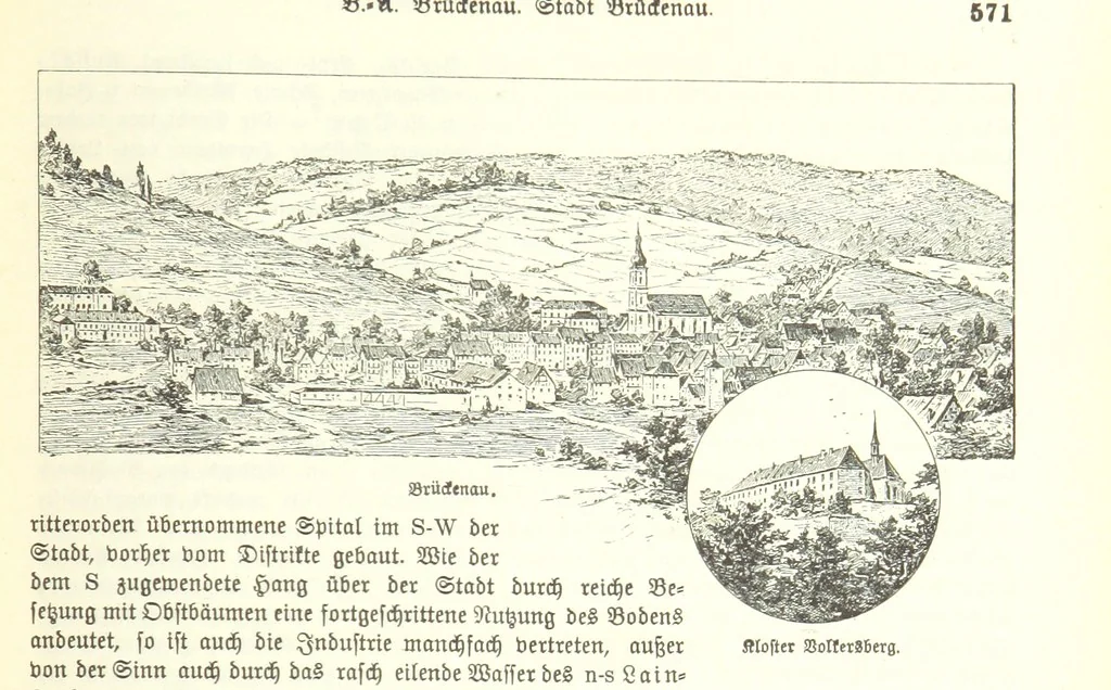 An illustration from Geographisch-historisches Handbuch von Bayern, 1895, leaf 587