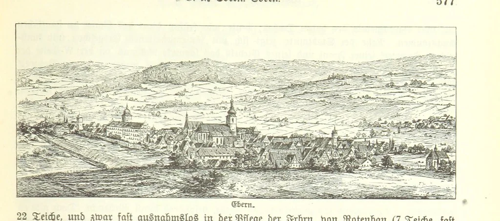 An illustration from Geographisch-historisches Handbuch von Bayern, 1895, leaf 593