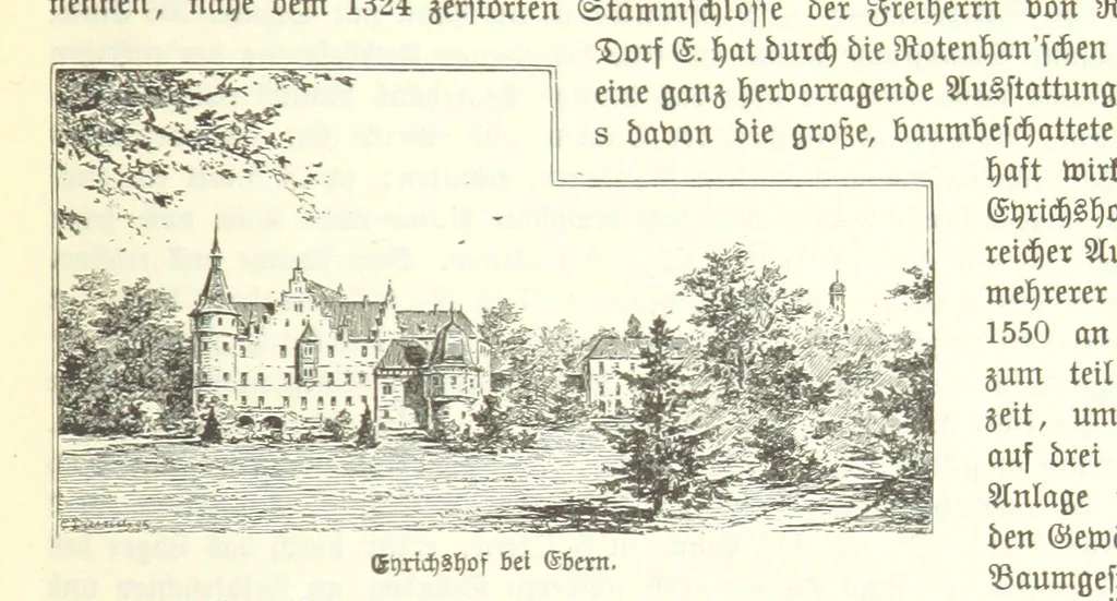 An illustration from Geographisch-historisches Handbuch von Bayern, 1895, leaf 595
