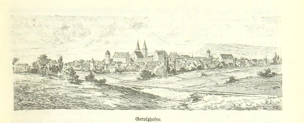 An illustration from Geographisch-historisches Handbuch von Bayern, 1895, leaf 603