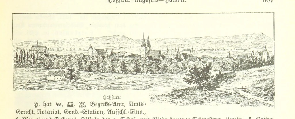 An illustration from Geographisch-historisches Handbuch von Bayern, 1895, leaf 623