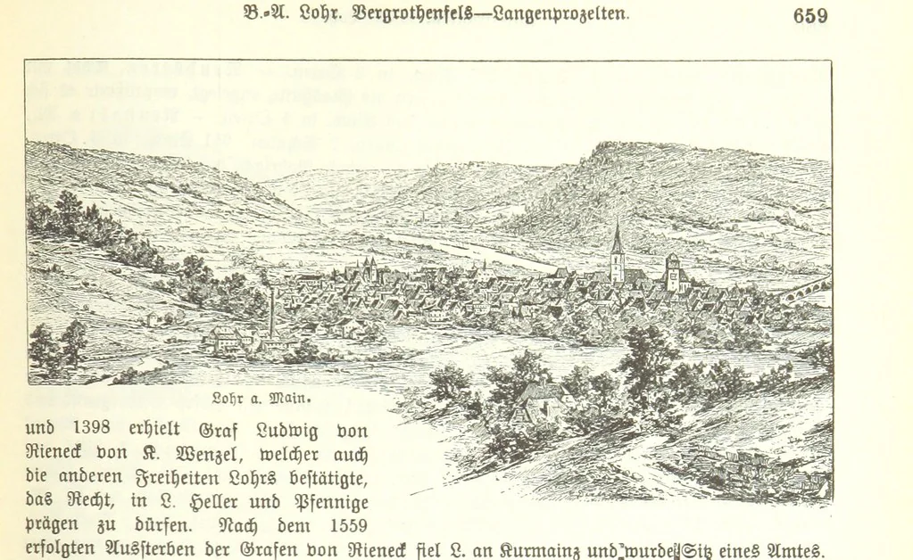 An illustration from Geographisch-historisches Handbuch von Bayern, 1895, leaf 675