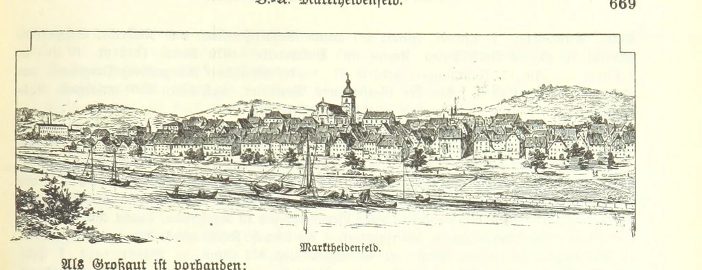 An illustration from Geographisch-historisches Handbuch von Bayern, 1895, leaf 685