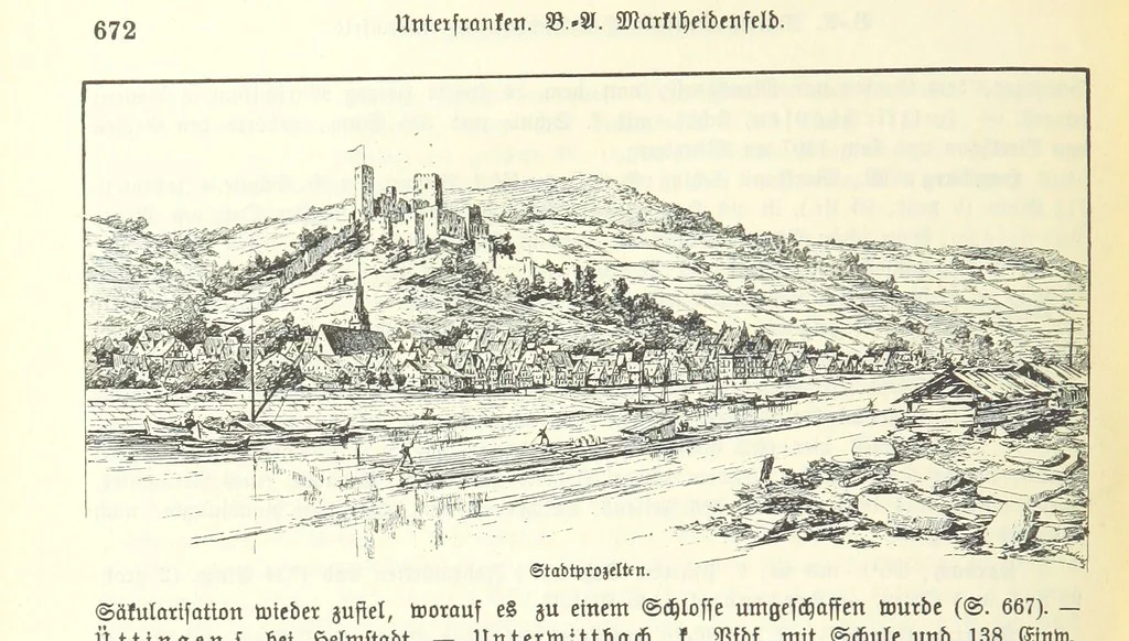 An illustration from Geographisch-historisches Handbuch von Bayern, 1895, leaf 688