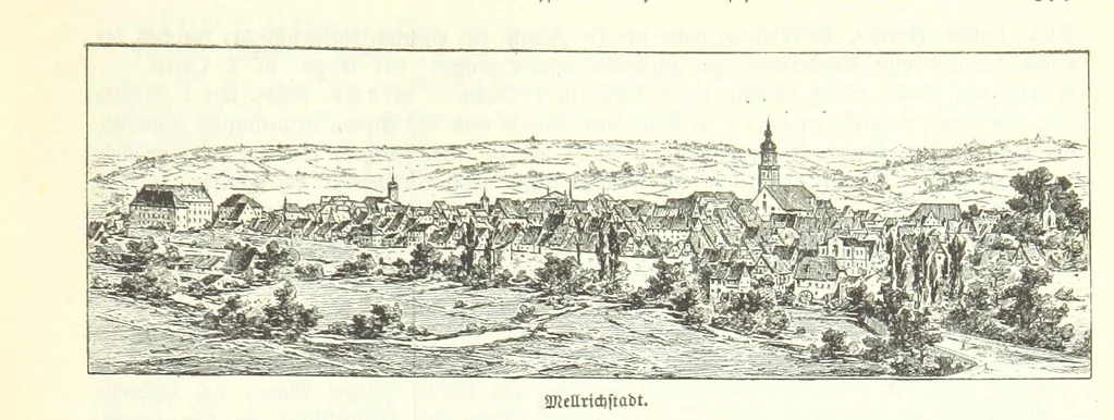 An illustration from Geographisch-historisches Handbuch von Bayern, 1895, leaf 693
