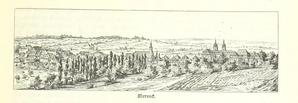 An illustration from Geographisch-historisches Handbuch von Bayern, 1895, leaf 739