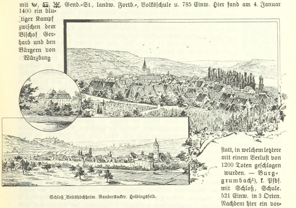 An illustration from Geographisch-historisches Handbuch von Bayern, 1895, leaf 743