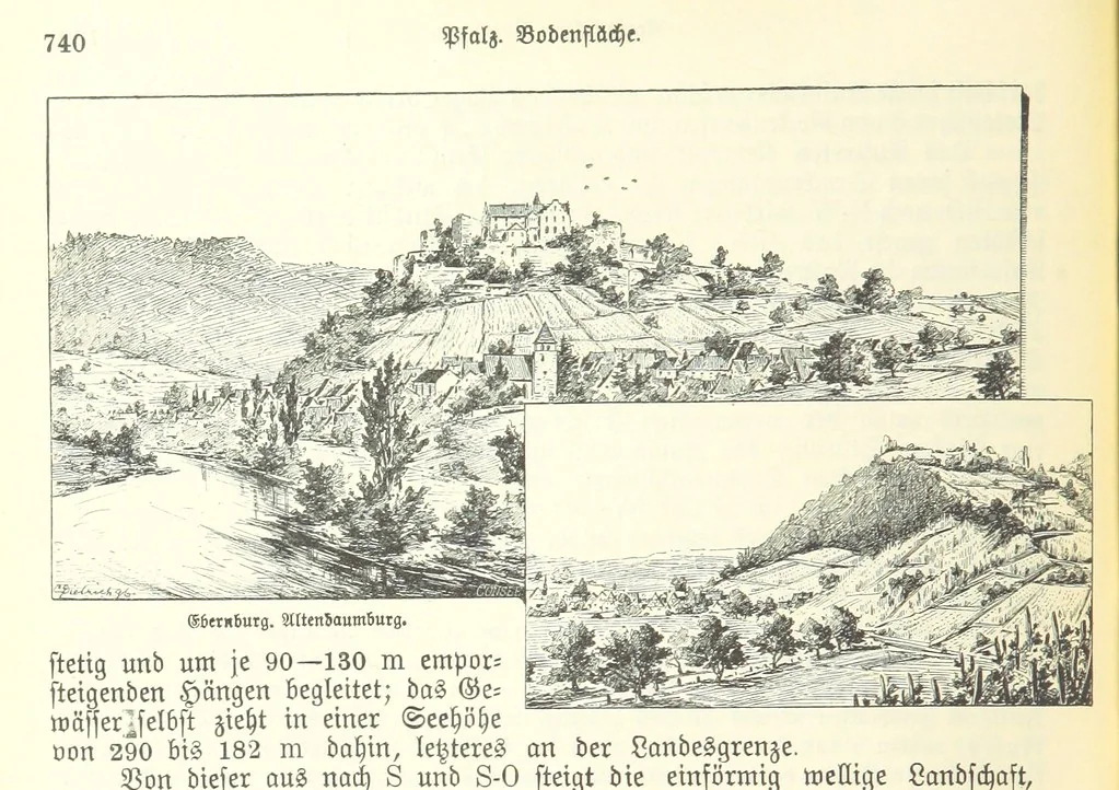 An illustration from Geographisch-historisches Handbuch von Bayern, 1895, leaf 756