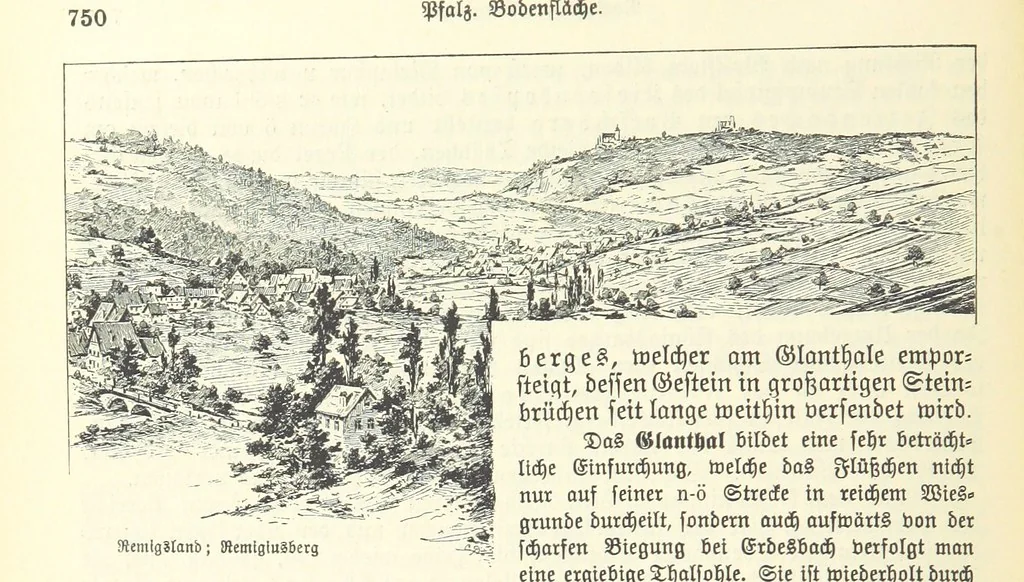 An illustration from Geographisch-historisches Handbuch von Bayern, 1895, leaf 766