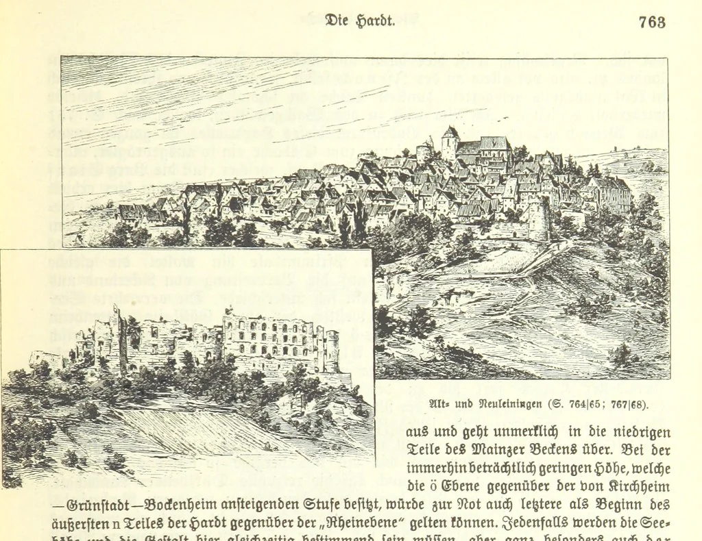 An illustration from Geographisch-historisches Handbuch von Bayern, 1895, leaf 779