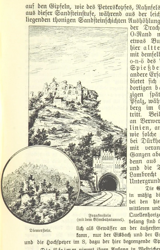 An illustration from Geographisch-historisches Handbuch von Bayern, 1895, leaf 783