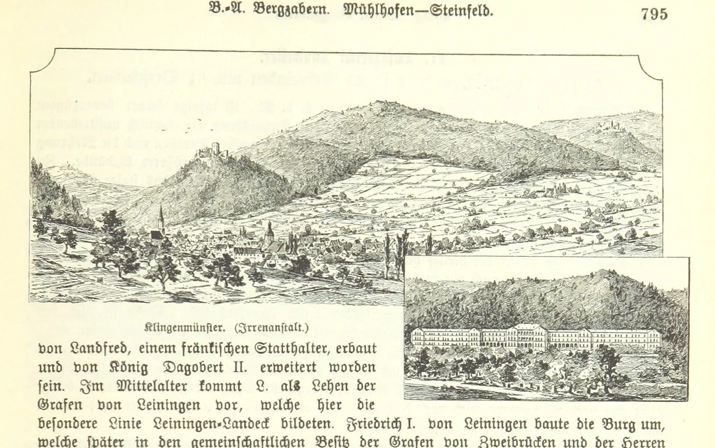 An illustration from Geographisch-historisches Handbuch von Bayern, 1895, leaf 811
