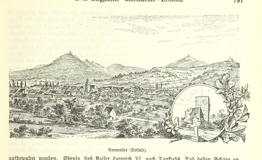 An illustration from Geographisch-historisches Handbuch von Bayern, 1895, leaf 813