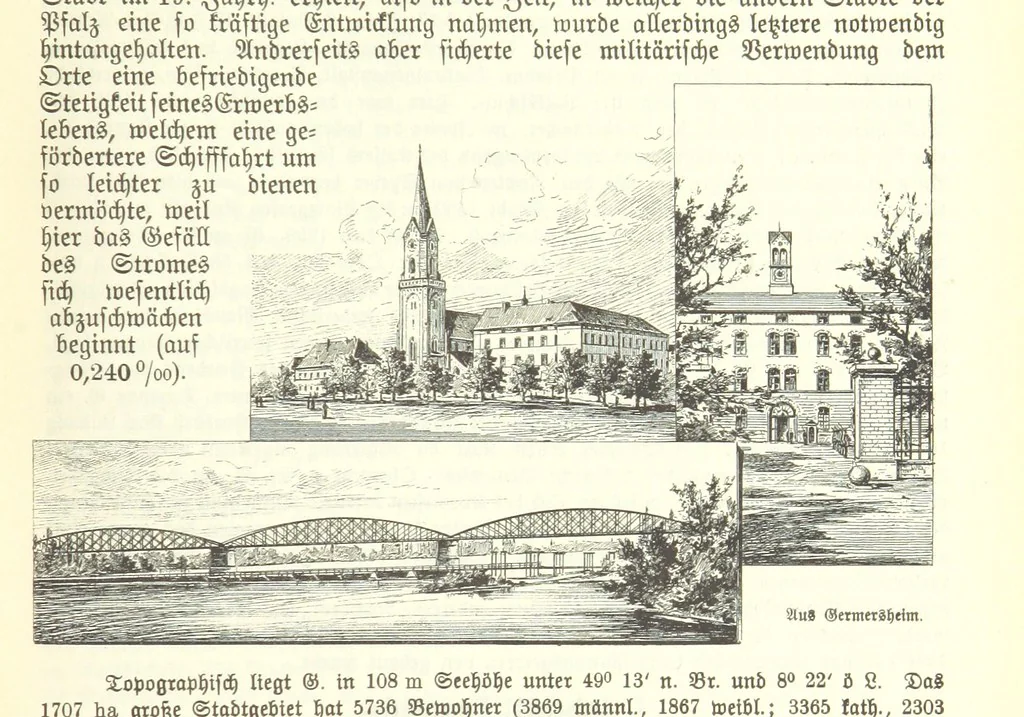 An illustration from Geographisch-historisches Handbuch von Bayern, 1895, leaf 825