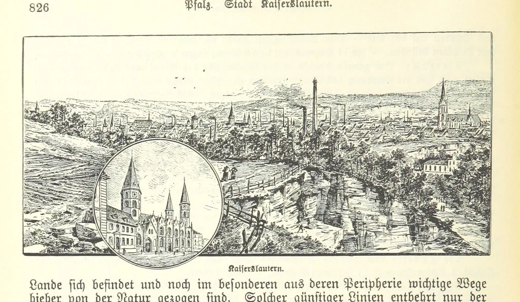 An illustration from Geographisch-historisches Handbuch von Bayern, 1895, leaf 842