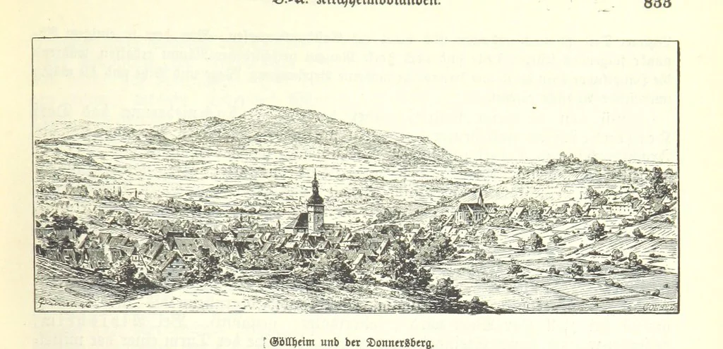 An illustration from Geographisch-historisches Handbuch von Bayern, 1895, leaf 849