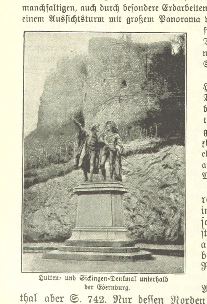 An illustration from Geographisch-historisches Handbuch von Bayern, 1895, leaf 850