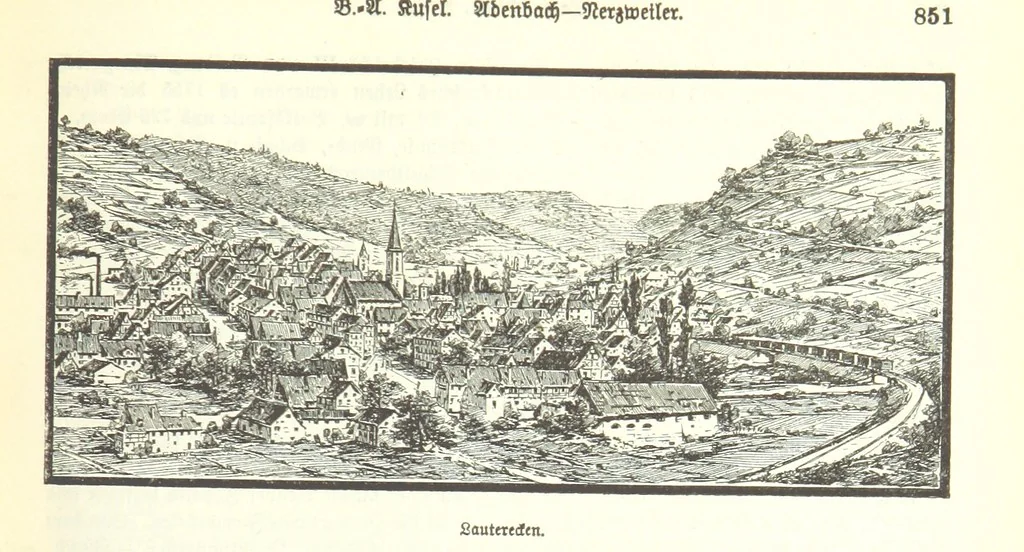 An illustration from Geographisch-historisches Handbuch von Bayern, 1895, leaf 867