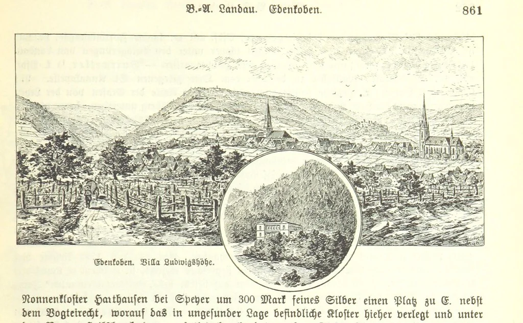An illustration from Geographisch-historisches Handbuch von Bayern, 1895, leaf 877