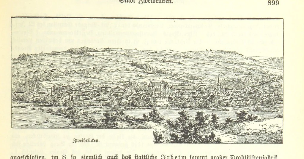 An illustration from Geographisch-historisches Handbuch von Bayern, 1895, leaf 915