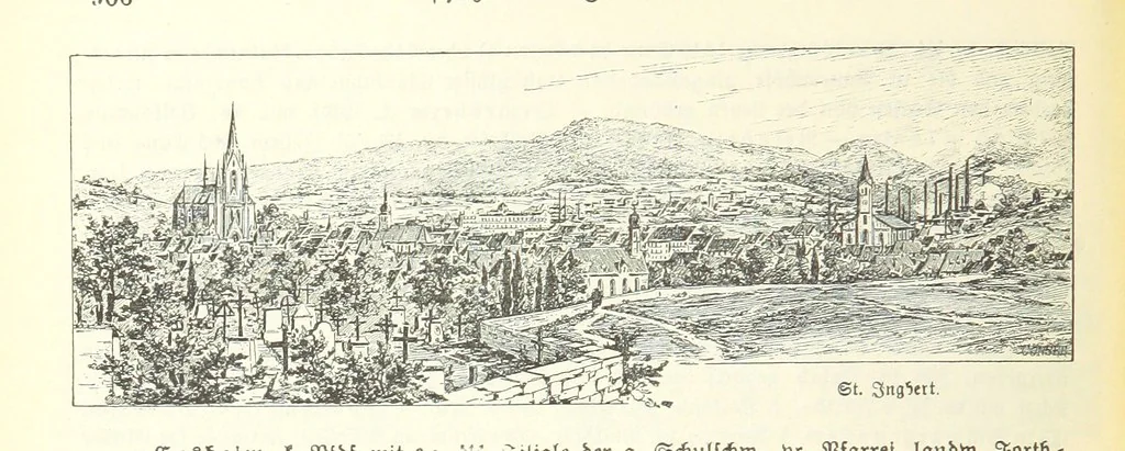 An illustration from Geographisch-historisches Handbuch von Bayern, 1895, leaf 922