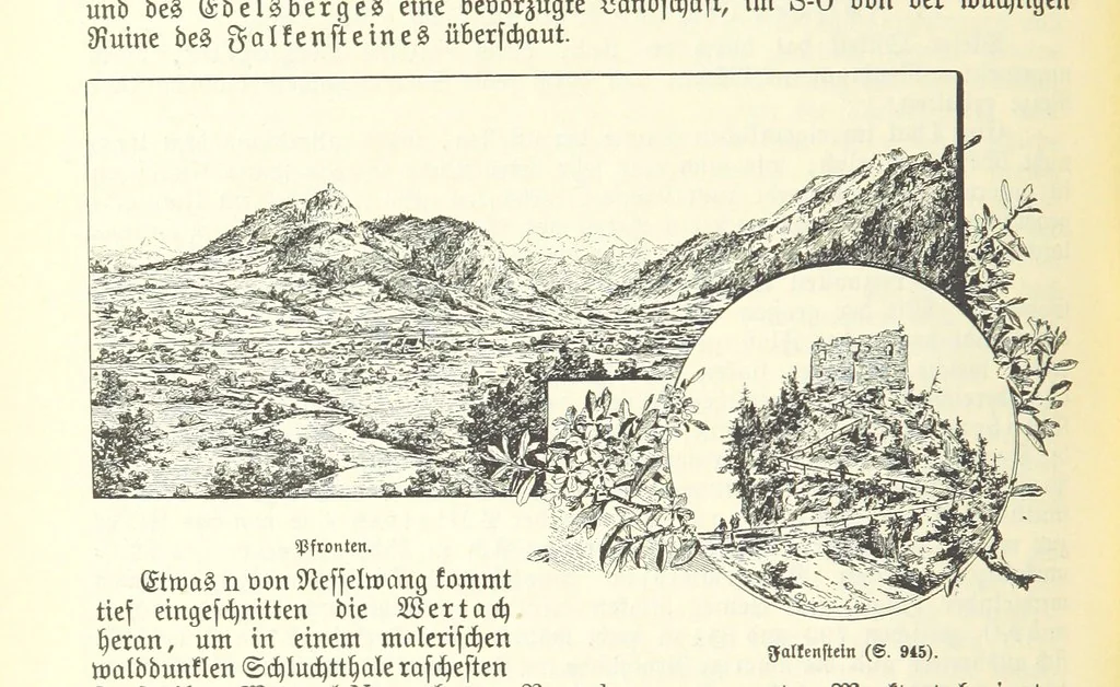 An illustration from Geographisch-historisches Handbuch von Bayern, 1895, leaf 942