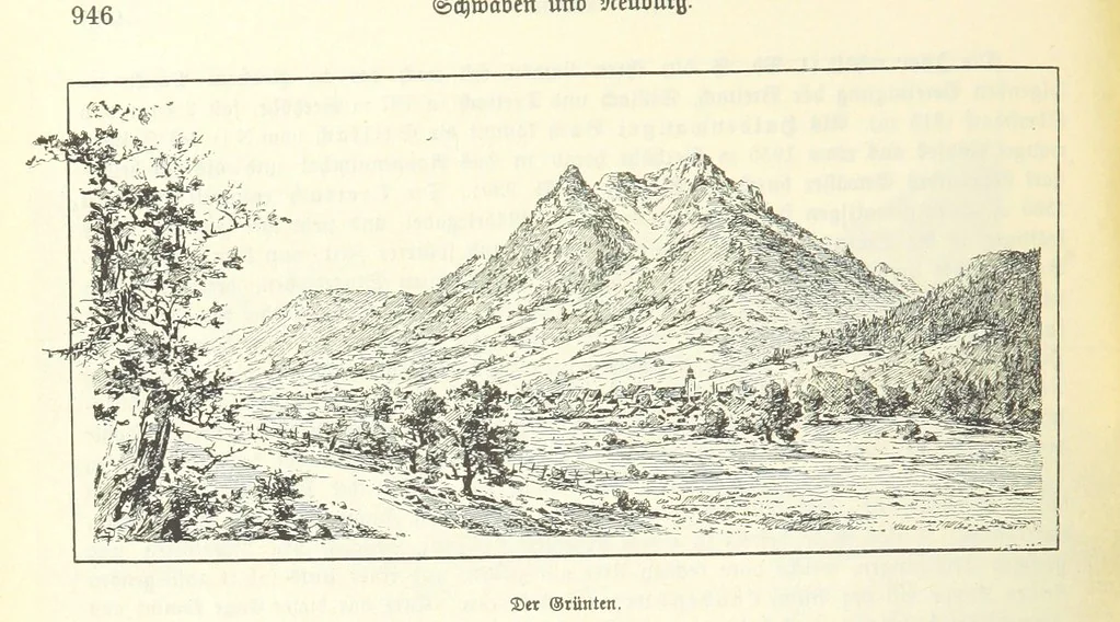 An illustration from Geographisch-historisches Handbuch von Bayern, 1895, leaf 962