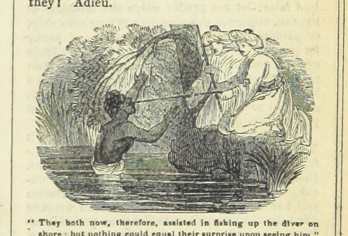 An illustration from The miscellaneous works of Oliver Goldsmith, M.B. With a brief memoir of the author, etc, 1841, leaf 113