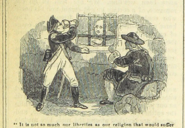An illustration from The miscellaneous works of Oliver Goldsmith, M.B. With a brief memoir of the author, etc, 1841, leaf 20