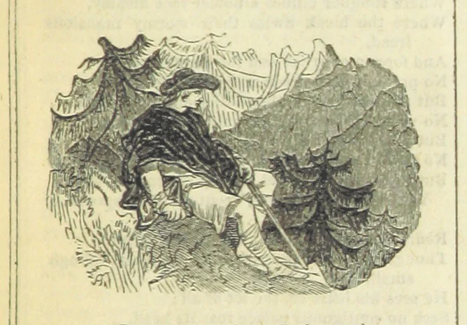 An illustration from The miscellaneous works of Oliver Goldsmith, M.B. With a brief memoir of the author, etc, 1841, leaf 203
