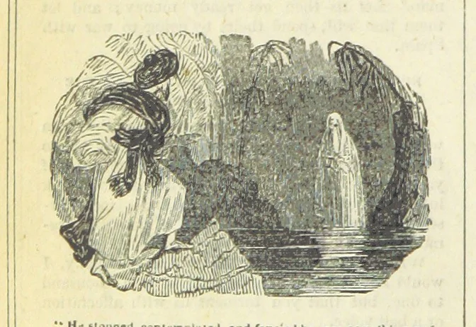 An illustration from The miscellaneous works of Oliver Goldsmith, M.B. With a brief memoir of the author, etc, 1841, leaf 268