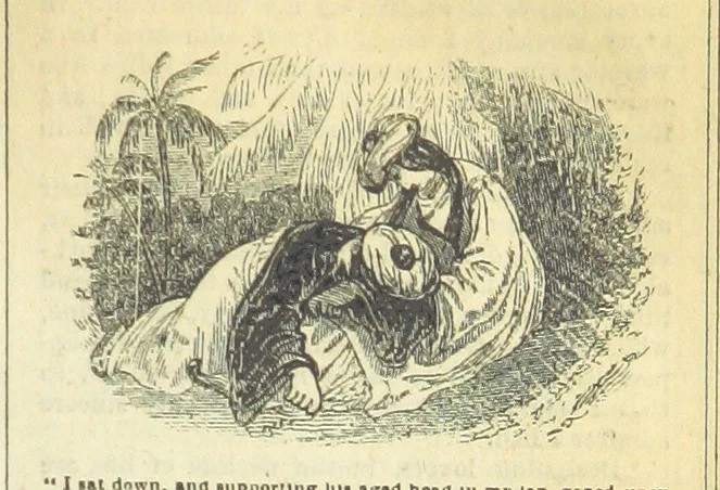 An illustration from The miscellaneous works of Oliver Goldsmith, M.B. With a brief memoir of the author, etc, 1841, leaf 83