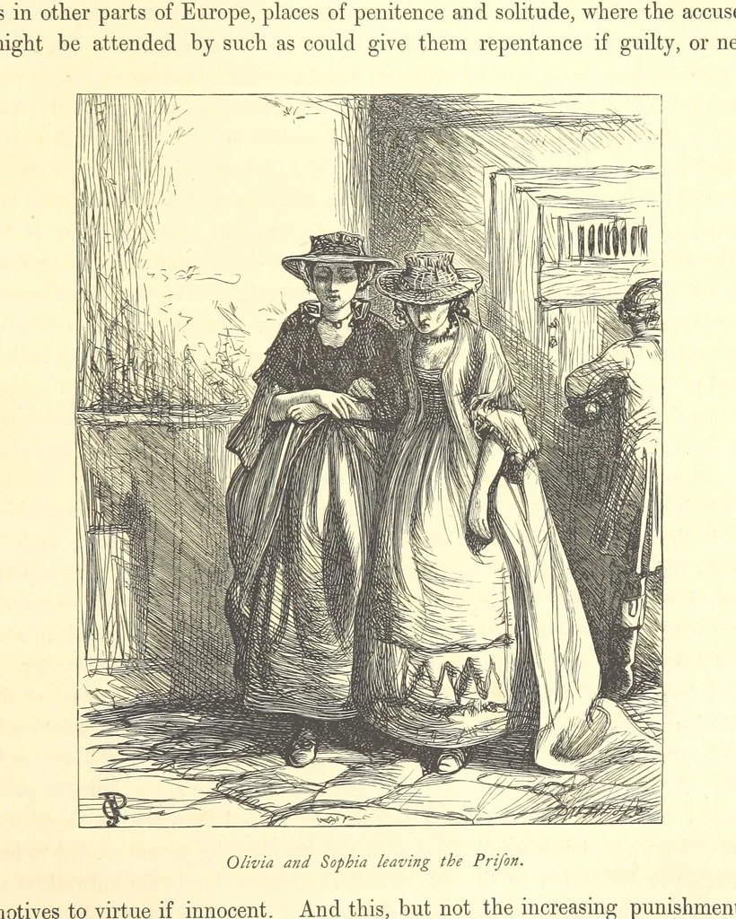 An illustration from Dalziels' Illustrated Goldsmith ... With one hundred pictures drawn by G. J. Pinwell, engraved by the brothers Dalziel, 1865, leaf 157