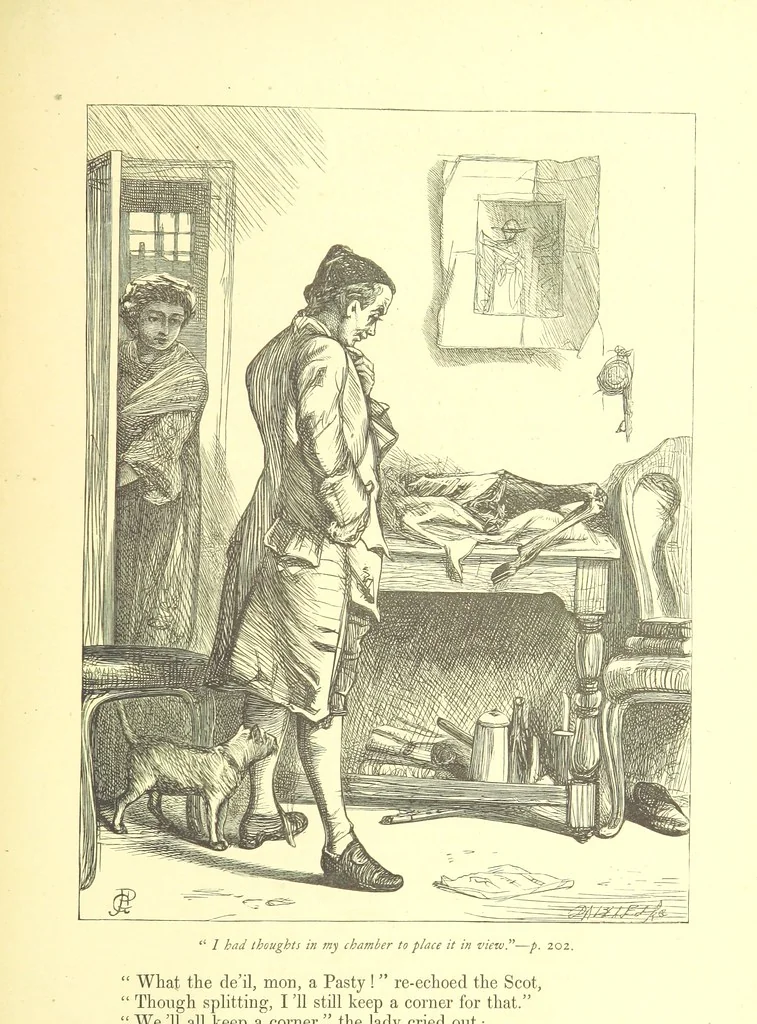 An illustration from Dalziels' Illustrated Goldsmith ... With one hundred pictures drawn by G. J. Pinwell, engraved by the brothers Dalziel, 1865, leaf 229