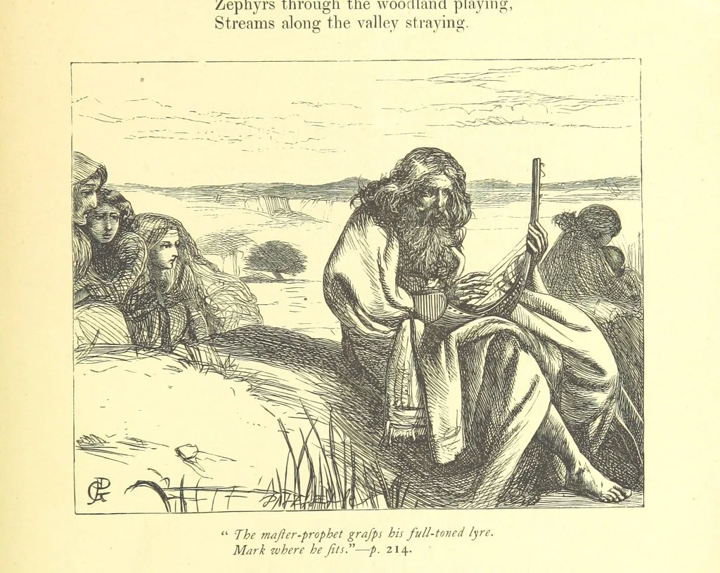 An illustration from Dalziels' Illustrated Goldsmith ... With one hundred pictures drawn by G. J. Pinwell, engraved by the brothers Dalziel, 1865, leaf 237