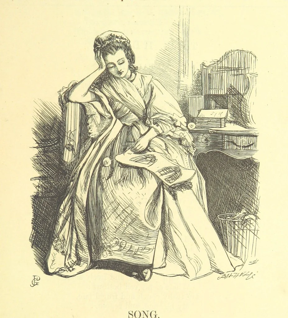 An illustration from Dalziels' Illustrated Goldsmith ... With one hundred pictures drawn by G. J. Pinwell, engraved by the brothers Dalziel, 1865, leaf 249
