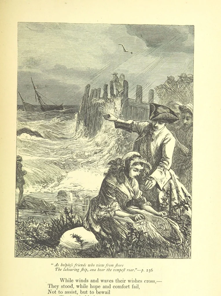 An illustration from Dalziels' Illustrated Goldsmith ... With one hundred pictures drawn by G. J. Pinwell, engraved by the brothers Dalziel, 1865, leaf 261