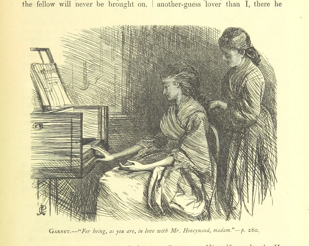 An illustration from Dalziels' Illustrated Goldsmith ... With one hundred pictures drawn by G. J. Pinwell, engraved by the brothers Dalziel, 1865, leaf 305