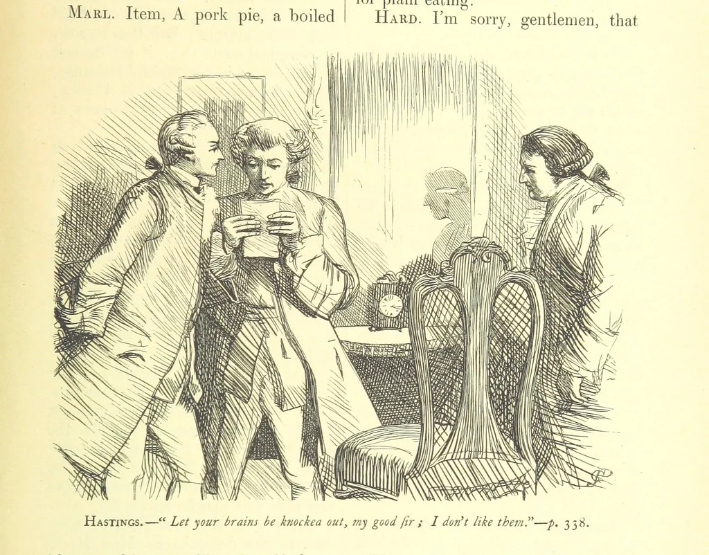 An illustration from Dalziels' Illustrated Goldsmith ... With one hundred pictures drawn by G. J. Pinwell, engraved by the brothers Dalziel, 1865, leaf 363