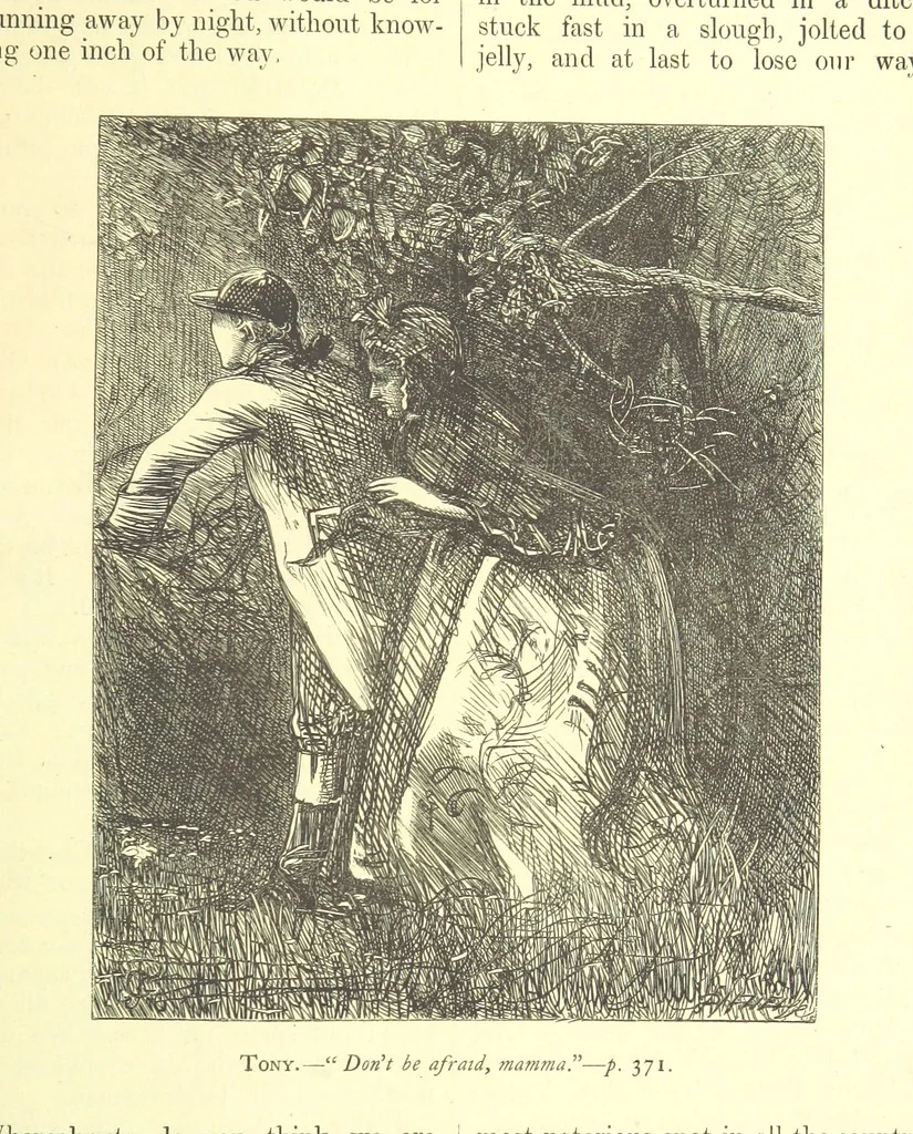An illustration from Dalziels' Illustrated Goldsmith ... With one hundred pictures drawn by G. J. Pinwell, engraved by the brothers Dalziel, 1865, leaf 395